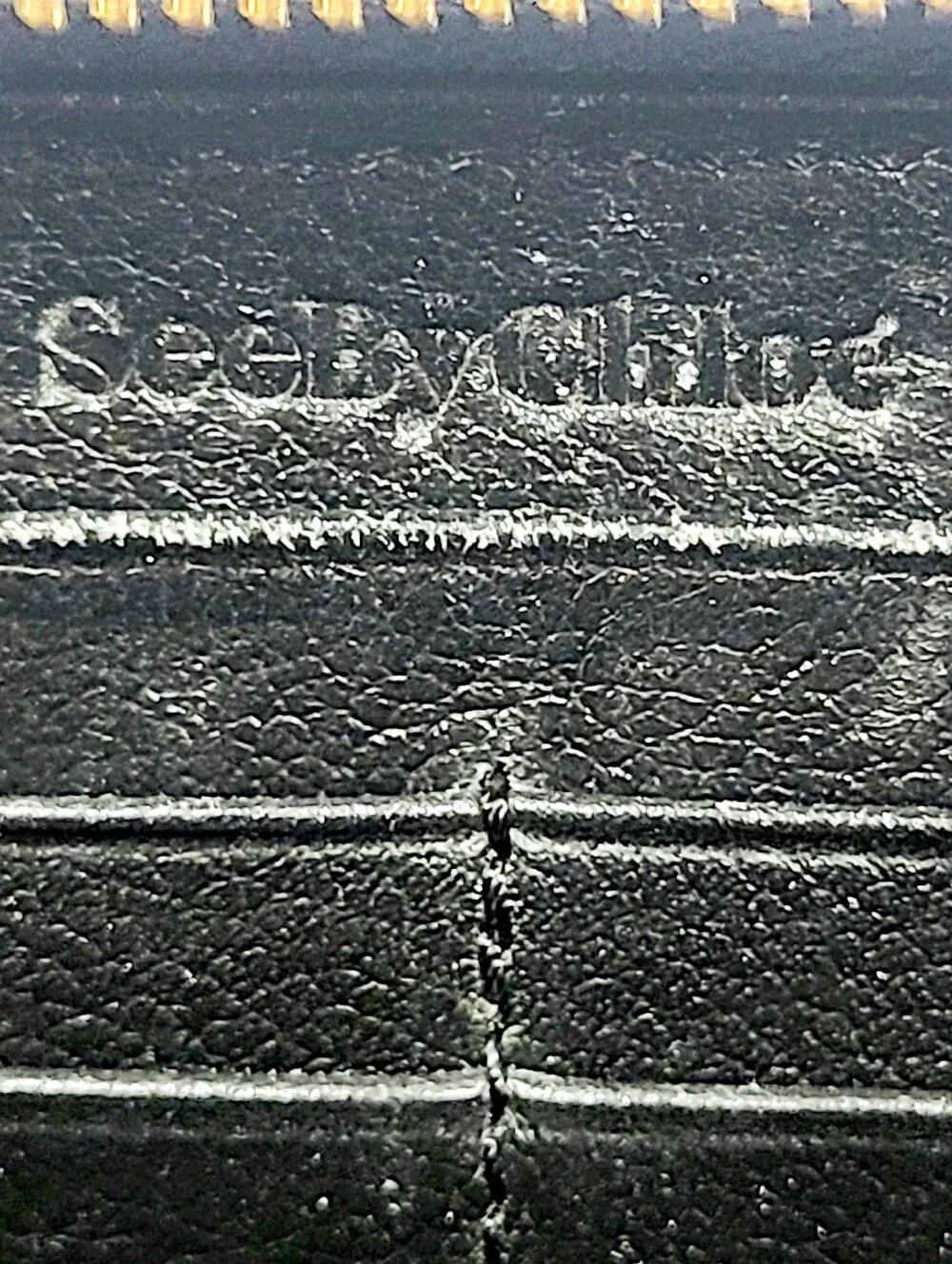 See By Chloe Leather Zippy Wallet